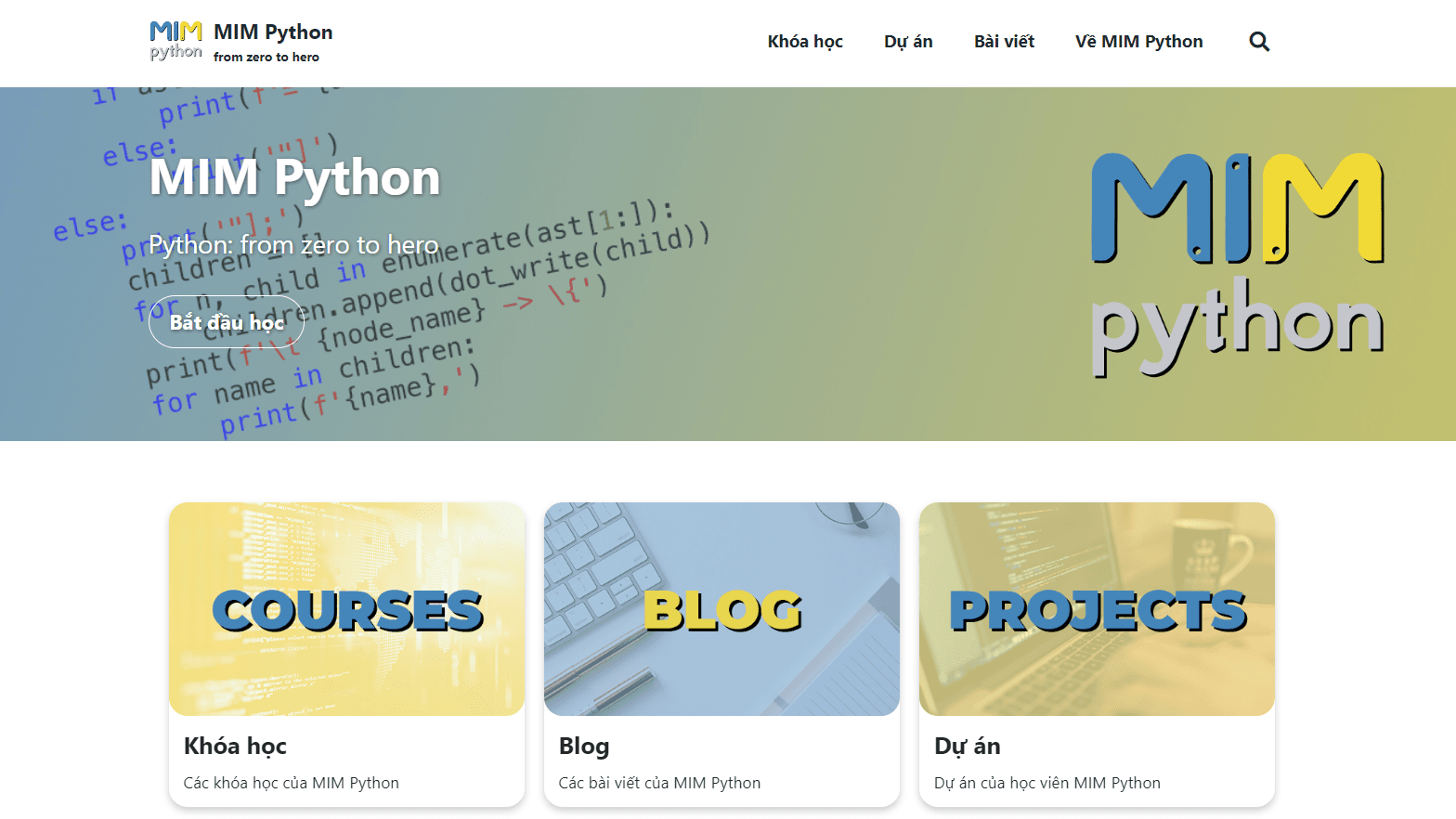 MIM Python