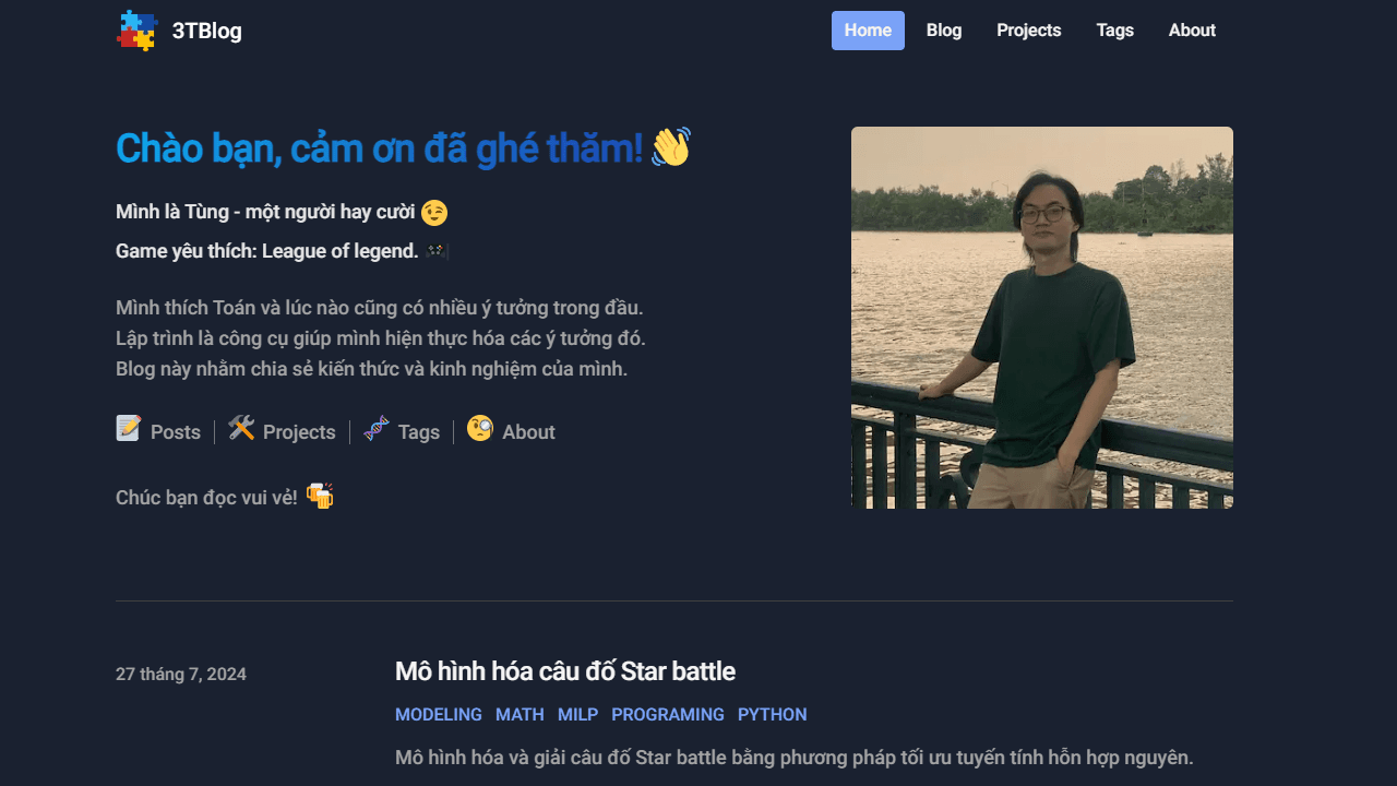 Personal website